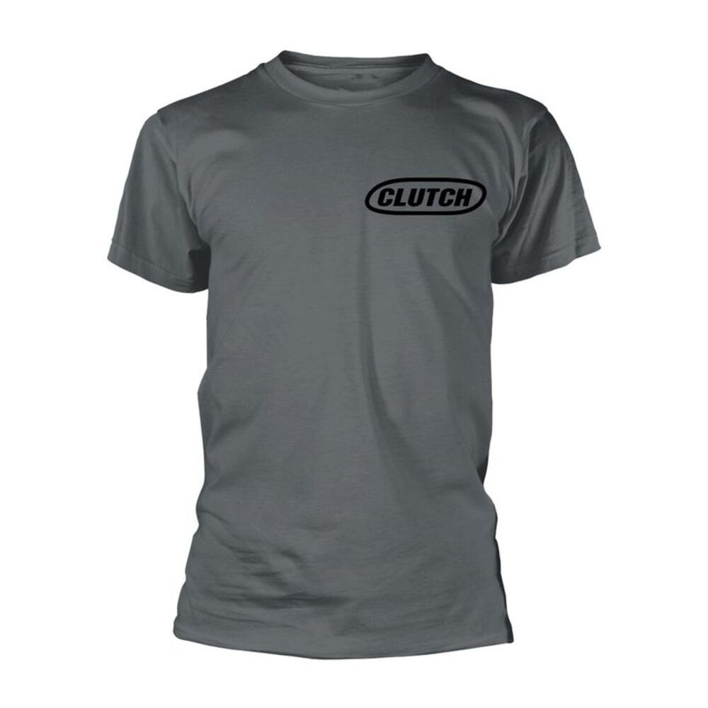 Clutch Unisex Adult Classic Logo T-Shirt / Gray